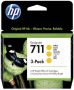 HP Inktcartridge CZ136A 711XL geel HC - Thumbnail 2