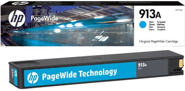 HP inktcartridge 913A 3.000 pagina's OEM F6T77AE PageWide cyaan
