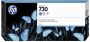 HP Inktcartridge P2V68A 730 300ml blauw - Thumbnail 1