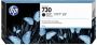 HP Inktcartridge P2V71A 730 300ml mat zwart - Thumbnail 2