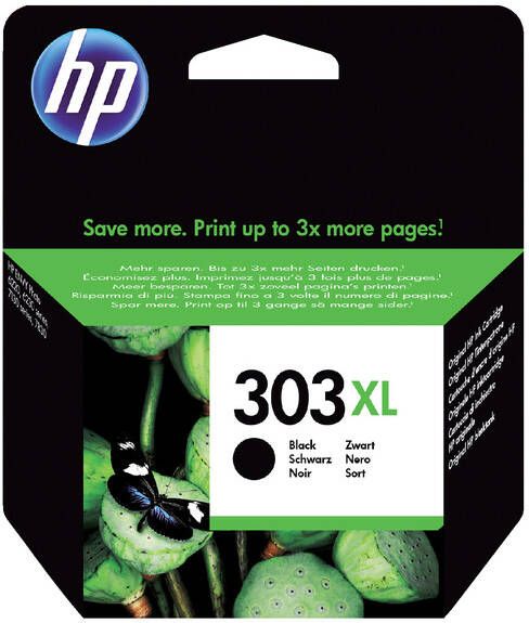 HP Inktcartridge T6N04AE 303XL zwart HC