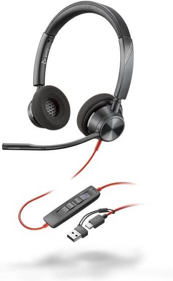 HP Poly Headset Blackwire 3320 Stereo USB-C