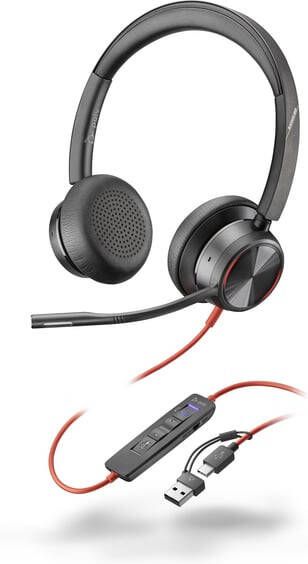 HP Poly Headset Blackwire 8225 Stereo USB-C