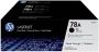HP 78A originele zwarte LaserJet tonercartridge 2-pack (CE278AD) - Thumbnail 1
