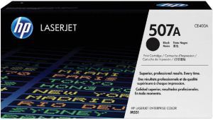HP 507A originele zwarte LaserJet tonercartridge (CE400A)