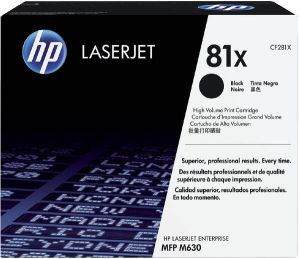 HP 81X originele high-capacity zwarte LaserJet tonercartridge (CF281X)