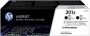HP Tonercartridge CF400XD 201X zwart 2x HC - Thumbnail 2