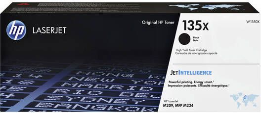 HP Tonercartridge W1350X 135X zwart