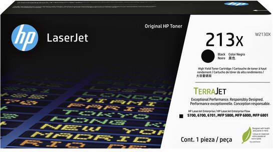 HP Tonercartridge W2130X 213X zwart