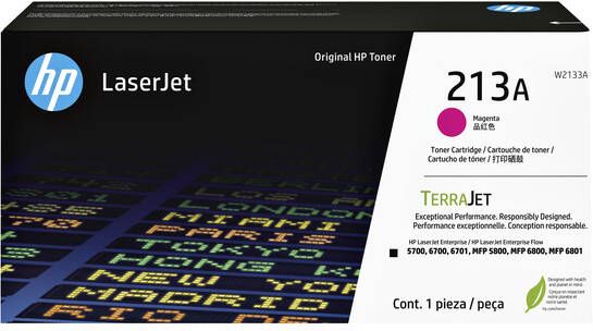 HP Tonercartridge W2133A 213A rood