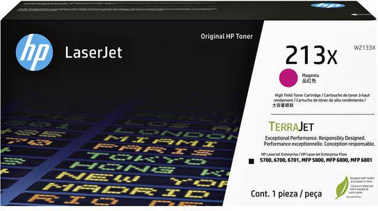 HP Tonercartridge W2133X 213X rood