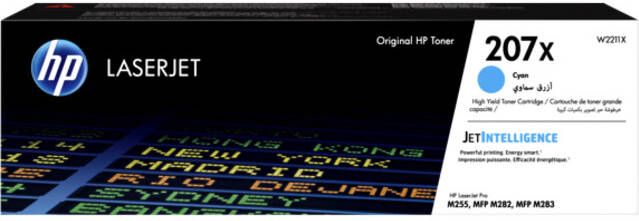 HP Tonercartridge W2211X 207X blauw - Foto 2