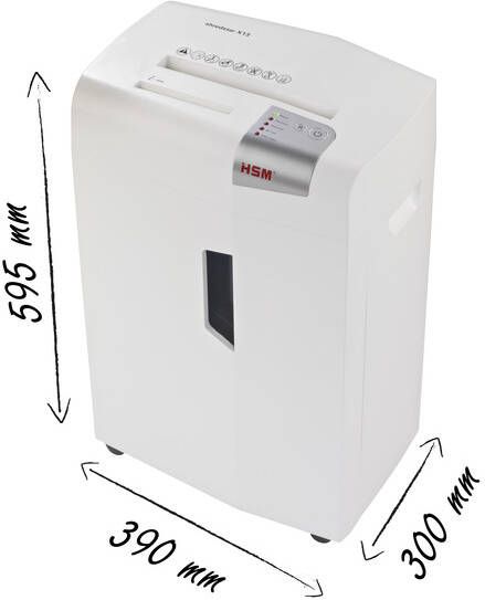 HSM Papierversnipperaar shredstar X13 snippers 4x37mm - Foto 4
