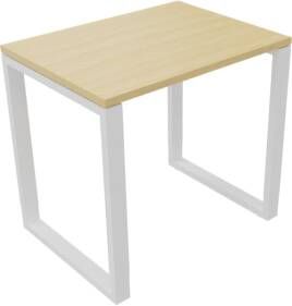 Huislijn Bijzettafel 4431 80 x 60 cm. Wit Beuken