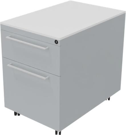 Huislijn Verrijdbaar ladenblok 12211 44 x 60 x 58 cm. Alu Wit