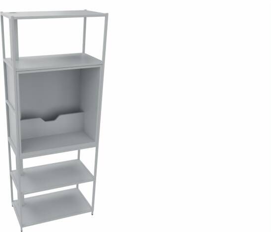 Huislijn Kastelement 22701 204 x 80 x 43 cm. Alu Aluminium