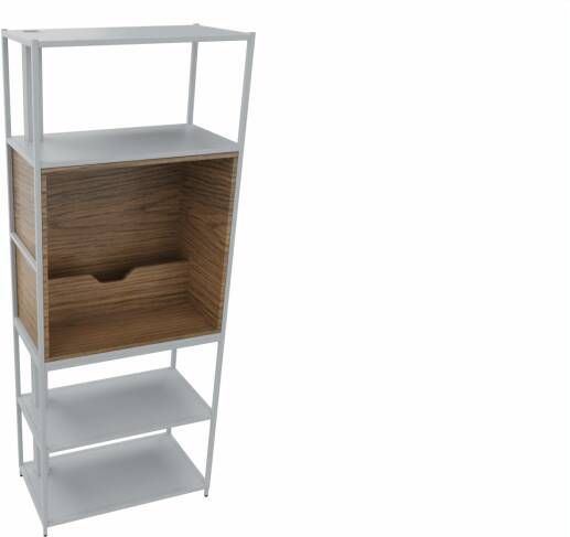 Huislijn Kastelement 22701 204 x 80 x 43 cm. Alu Eiken YT60A