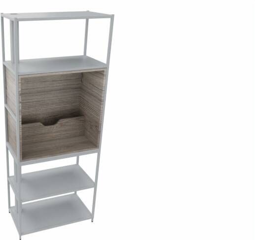 Huislijn Kastelement 22701 204 x 80 x 43 cm. Alu Eiken YT63A