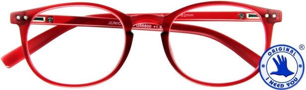 I Need You Leesbril +1.50 dpt Junior rood