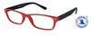 I Need You Leesbril +3.00 dpt Feeling rood-zwart