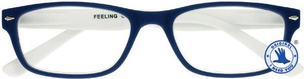 I Need You Leesbril +1.00 dpt Feeling blauw-wit - Foto 2