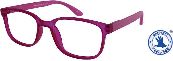 I Need You Leesbril X +1.00 Regenboog Roze