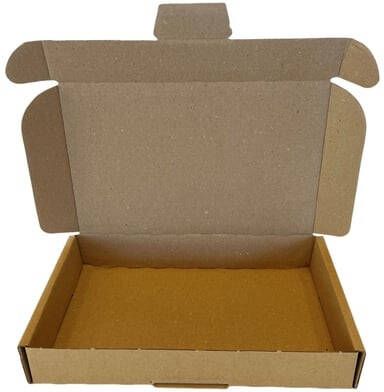 Iezzy Brievenbusbox A6 180x115x28mm karton bruin