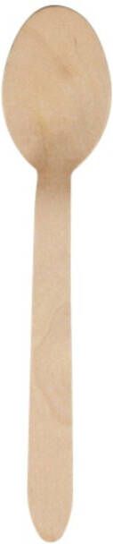 IEZZY horeca en cate Lepel IEZZY 160mm hout 100stuks