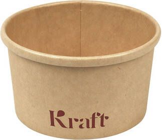 IEZZY horeca en cate Soepbeker IEZZY 230mlØ98mm 25 stuks kraft