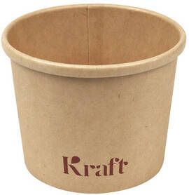 IEZZY horeca en cate Soepbeker IEZZY 350mlØ98mm 25 stuks kraft