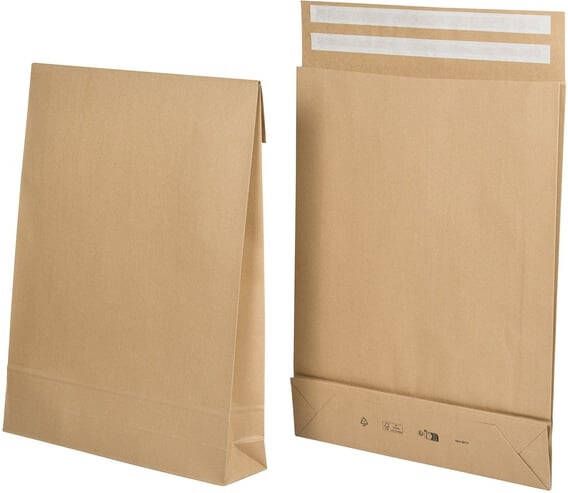 Iezzy E-Commerce envelop 350x450x120+100mm met retoursluiting br 200st