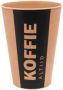 IEZZY horeca en catering Beker IEZZY 180ml herbruikbaar Altijd Koffie 20 stuks bruin - Thumbnail 2