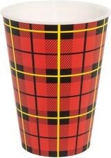 IEZZY horeca en catering Beker IEZZY 180ml herbruikbaar Scotty 20 stuks rood