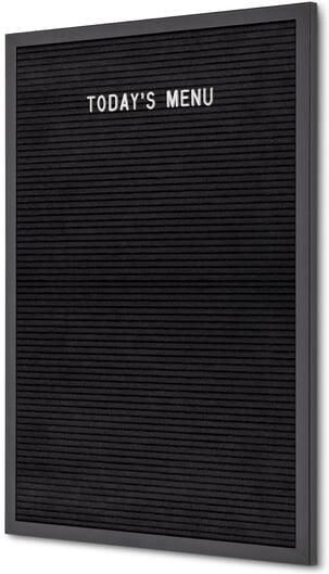 IEZZY horeca en cate Letterbord IEZZY 40x60cm zwart hout