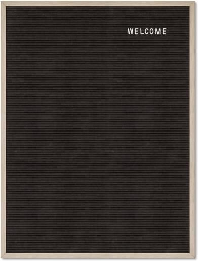 IEZZY horeca en catering Letterbord IEZZY 60x80cm naturel hout