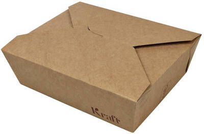 IEZZY horeca en cate Lunch-box IEZZY 1000ml kraft - Foto 1
