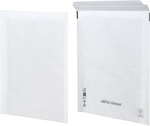 Iezzy Luchtkussenenvelop AirPro Green 20 K 370x470mm wit 50 stuks