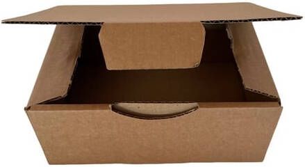 Iezzy Postdoos 330x250x80mm B-golf bruin