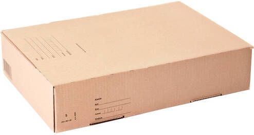 Iezzy Postpakketbox 5 430x300x90mm bruin