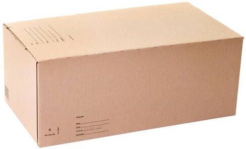 IEZZY Postpakketbox 6 485x260x185mm bruin (tijdelijke vervanger)