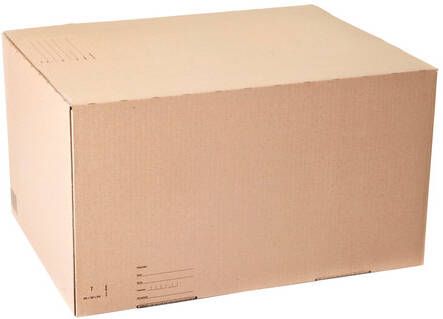Iezzy Postpakketbox 7 485x369x269mm bruin