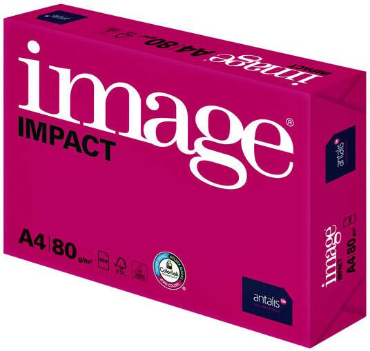 Image Kopieerpapier Impact A4 80gr wit 500vel