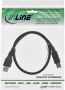 InLine Kabel USB-A USB-B 3.0 M 0.5 meter zwart - Thumbnail 2
