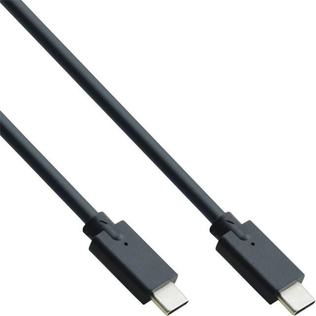 InLine Kabel USB-C 3.2 GEN.2 M M 2 meter zwart