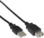 InLine Kabel verlengkabel USB-A 2.0 M V 1 8 meter zwart - Thumbnail 2