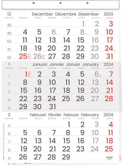 HELIOS 3 Maandkalender 2022 Manager compact formaat - Foto 2