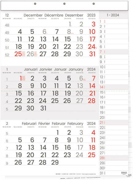 HELIOS 3 Maandkalender 2022 Manager compact formaat notes - Foto 2
