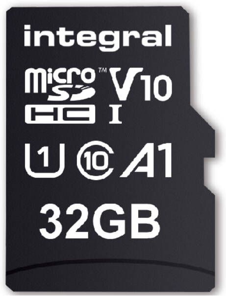 Integral Geheugenkaart microSDHC V10 32GB