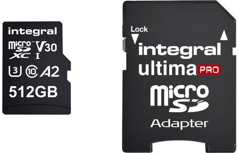 Integral Geheugenkaart microSDXC 512GB