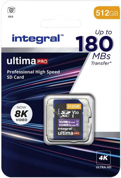 Integral Geheugenkaart SDXC 512GB - Foto 1